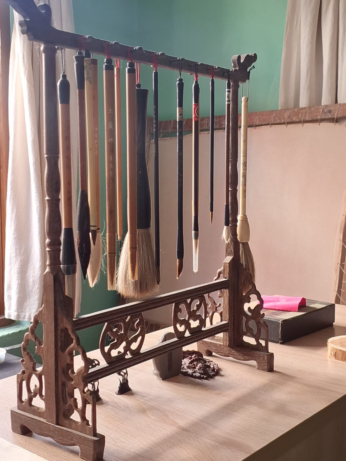 brush used for thangka painting