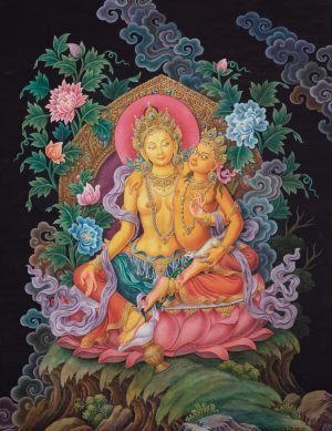 Vasudhara With Kubera